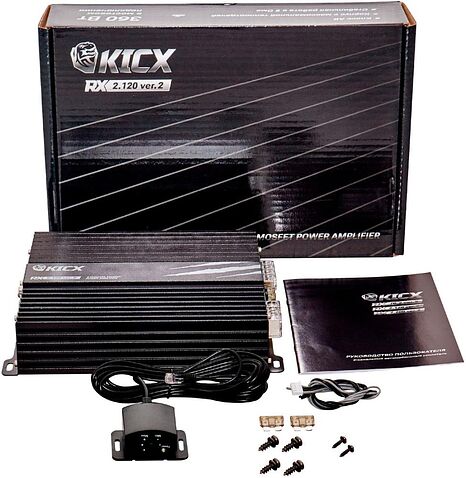 Автомобильный усилитель KICX RX 2.120 ver.2