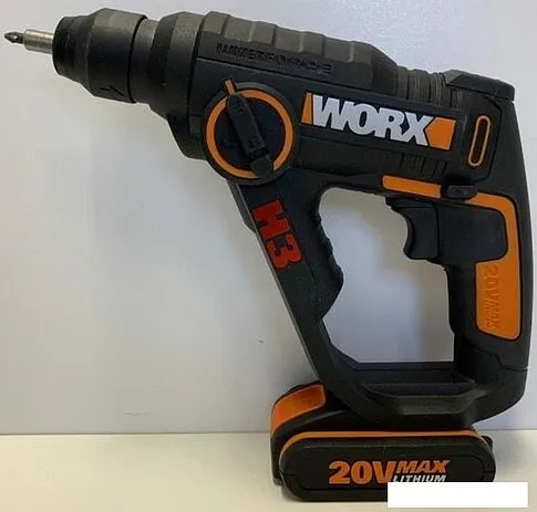 Перфоратор Worx WX390.1 (с 2-мя АКБ и ЗУ)