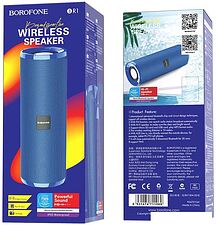 Беспроводная колонка Borofone BR1 (синий)