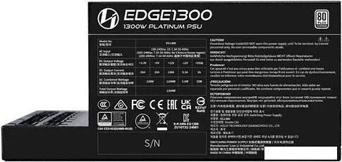 Блок питания Lian Li Edge 1300 G9P.EG1300.BE00.RU