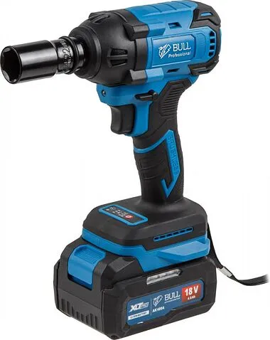 Гайковерт Bull SC 1804 (с 2-мя АКБ, кейс)