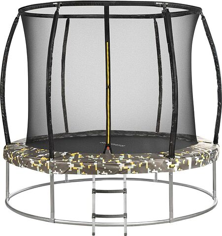 Батут Sundays Favorite Premium 8FT (квадраты, с сеткой, с лестницей)