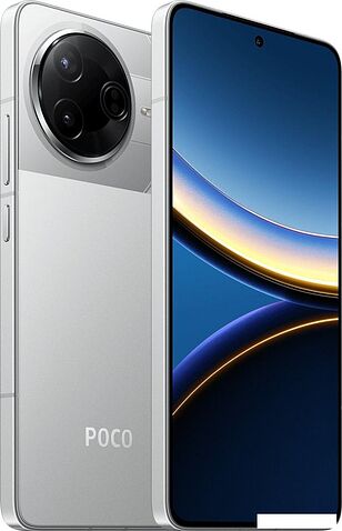 Телефон POCO F7 Pro 12GB/512GB международная версия (серебристый)