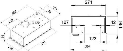Кухонная вытяжка MAUNFELD Crosby Rocky 60 (черный)