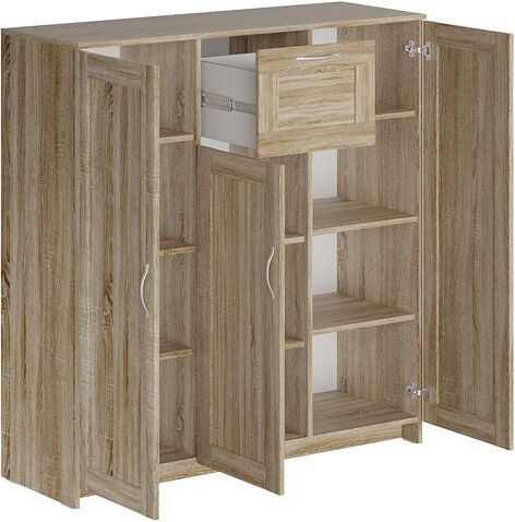 Тумба Mio Tesoro Сириус 3 двери и 1 яшик 117x123 2.02.03.320.3 (дуб сонома)