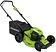 Газонокосилка Greenworks GD40LM46HPK4 2514407UB (с 1-им АКБ 4 Ач)