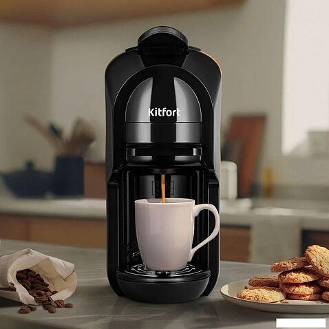 Капсульная кофеварка Kitfort KT-7528