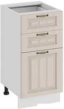 Шкаф напольный Трия Лина 1Н4Я3 (белый/кремовый) Шкаф напольный Трия Лина 1Н4Я3 (белый/кремовый)