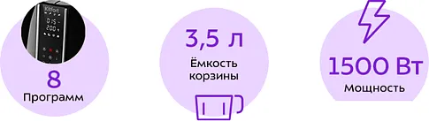 Аэрогриль Kitfort KT-2227