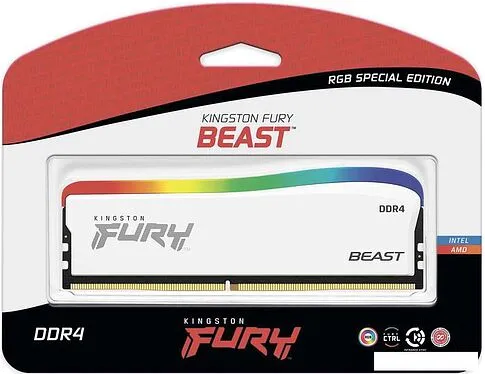 Оперативная память Kingston FURY Beast RGB SE 2x16ГБ DDR4 3600 МГц KF436C18BWAK2/32