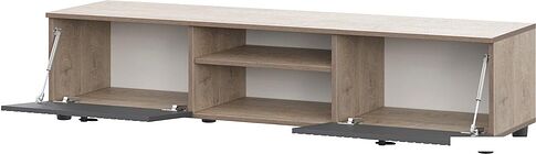 Тумба Mio Tesoro Вудхилл для телевидеоаппаратуры (эндгрейн/графит)