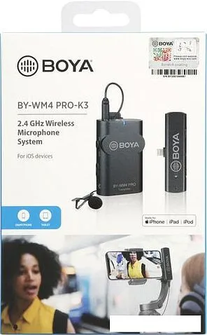 Микрофон BOYA BY-WM4 PRO-K3