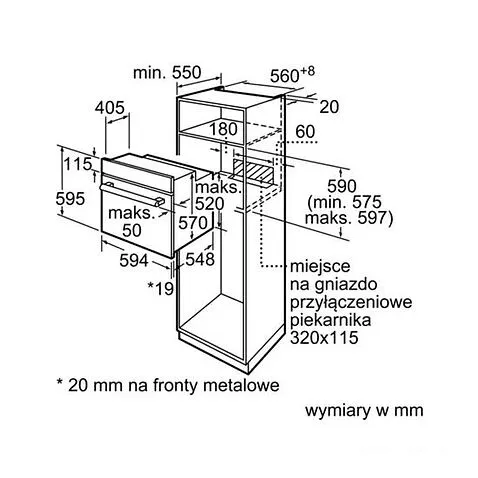 Электрический духовой шкаф Bosch HBF114BS1