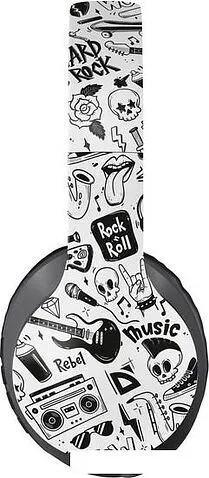 Наушники Defender FreeMotion B595 (черный/белый)