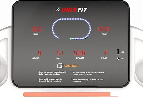 Электрическая беговая дорожка Unixfit ST-630R (белый)