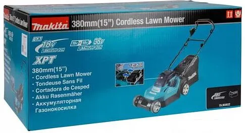 Колёсная газонокосилка Makita DLM382Z (без АКБ)