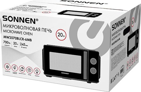 Микроволновая печь Sonnen MW2070BLCR-6MB