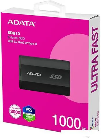 Внешний накопитель ADATA SD810 1TB SD810-1000G-CBK