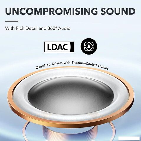 Наушники Anker Soundcore AeroFit Pro (фиолетовый)