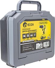 Ударная дрель-шуруповерт Edon Super AD-21PBL (с 2-мя АКБ, кейс)