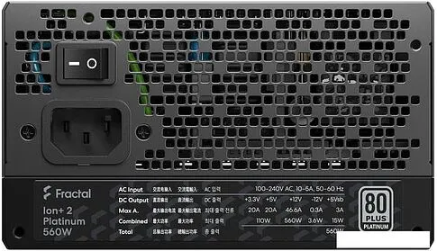 Блок питания Fractal Design Ion+ 2 Platinum 560W FD-P-IA2P-560