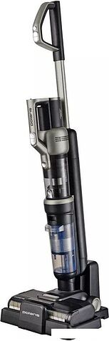 Вертикальный пылесос с влажной уборкой Polaris PVCW 6070 (серый)