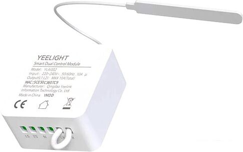 Реле Yeelight Smart Dual Control Module YLAI002 (международная версия)