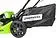Колёсная газонокосилка Greenworks GD60LM46SP (с 1-м АКБ 4 Ah)