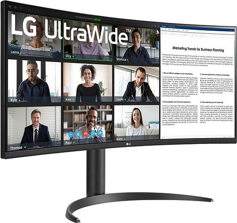 Монитор LG UltraWide 34WR55QK-B