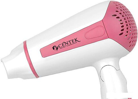 Фен CENTEK CT-2201 (белый/розовый)
