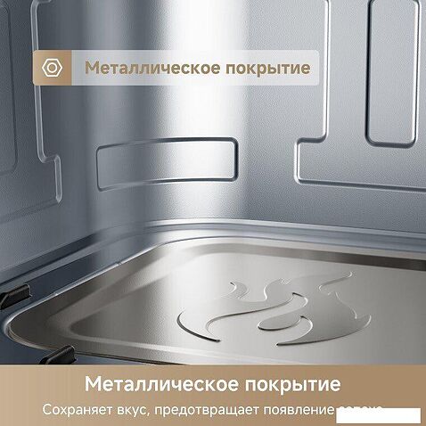 Аэрогриль (аэрофритюрница) Trouver Air Fryer FD10 Pro Max (белый)