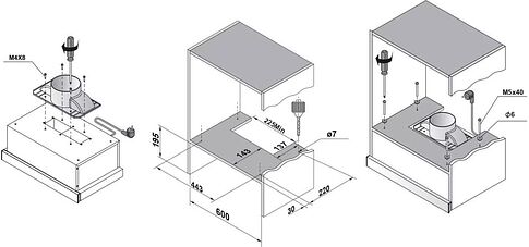 Кухонная вытяжка Haier HVX-T642GB