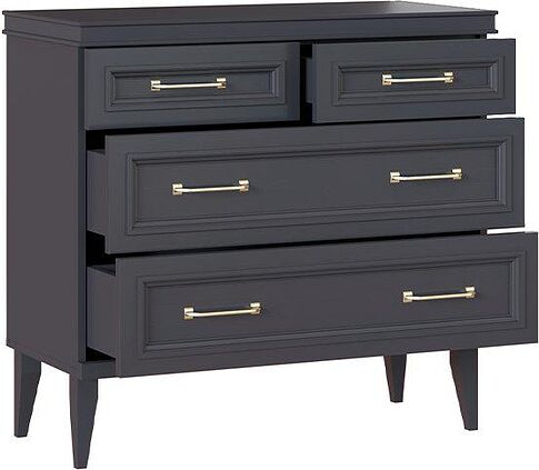 Комод Ангстрем Орландо спальня ОР-100.02 исп.2 (серый уголь)