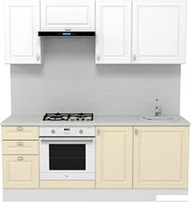 Шкаф напольный Горизонт Ева 60 (белый софт)