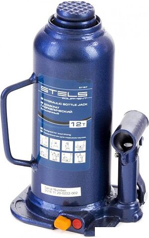 Бутылочный домкрат Stels 51167 12т