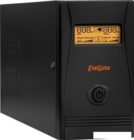 Источник бесперебойного питания ExeGate SpecialPro Smart LLB-600.LCD.AVR.C13
