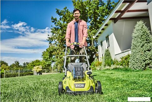 Газонокосилка Ryobi Power-Assist RLM36X41H50PG (с 1-им АКБ 5 Ач)