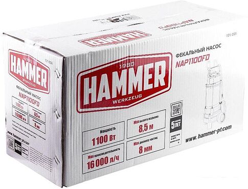 Фекальный насос Hammer NAP1100FD