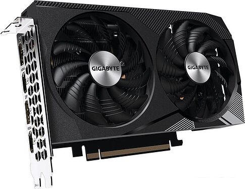 Видеокарта Gigabyte GeForce RTX 3060 Ti Windforce OC 8G GV-N306TWF2OC-8GD