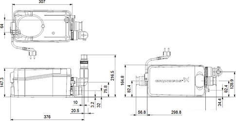 Насос Grundfos Sololift2 D-2