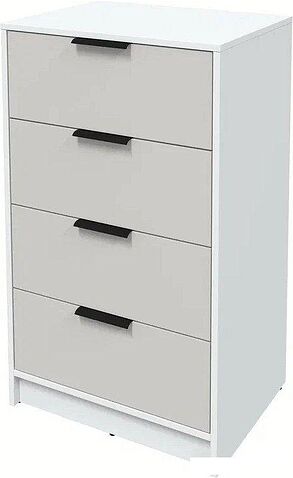 Комод Интерлиния Концепт КТ-К60 (персидский жемчуг/белый платинум)