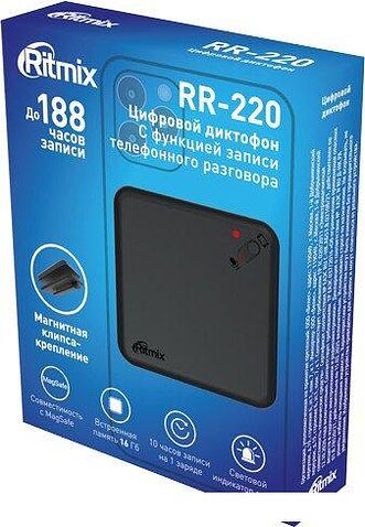 Диктофон Ritmix RR-220 16Gb
