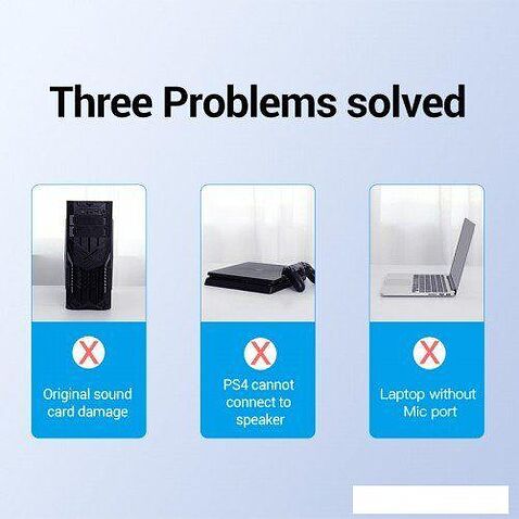 USB аудиоадаптер Vention CDRBB