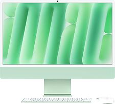 Моноблок Apple iMac M4 2024 16GB/256GB (8 ядер, зеленый)