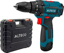 Дрель-шуруповерт Alteco CD 1210.1 Li X2 33503 (с 2-мя АКБ, кейс) Дрель-шуруповерт Alteco CD 1210.1 Li X2 33503 (с 2-мя АКБ, кейс)