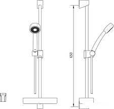 Душевой гарнитур Oras Apollo 520