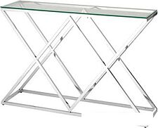 Консольный стол Stool Group Инсигния 115x30 ECST-026 (прозрачное стекло/сталь серебристый) Консольный стол Stool Group Инсигния 115x30 ECST-026 (прозрачное стекло/сталь серебристый)