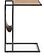 Журнальный столик Halmar Compact 47x33x65 (черный)