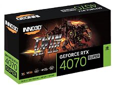 Видеокарта Inno3D GeForce RTX 4070 Super Twin X2 OC N407S2-126XX-186162N Видеокарта Inno3D GeForce RTX 4070 Super Twin X2 OC N407S2-126XX-186162N