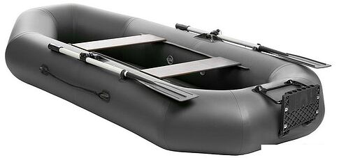 Моторно-гребная лодка Тонар Шкипер А260НТ (серый)